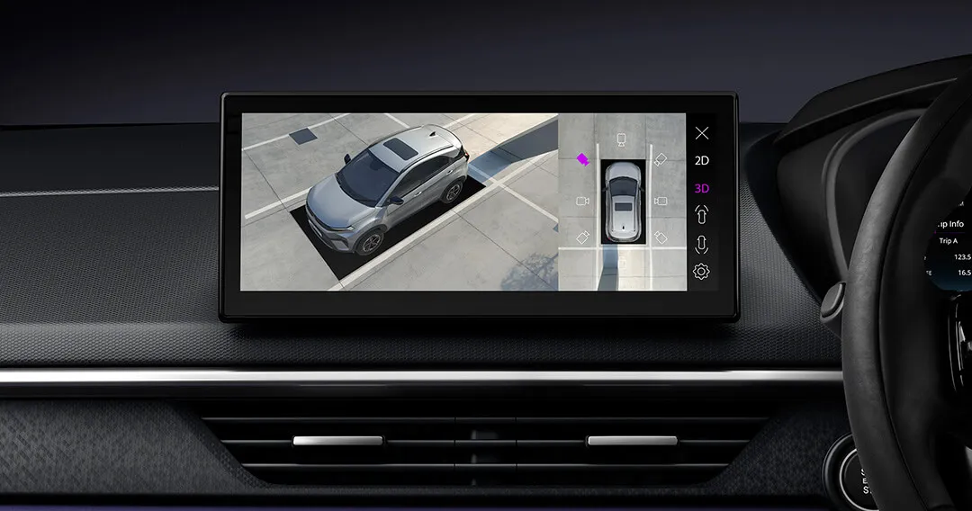 Tata Nexon 360 Degree Camera